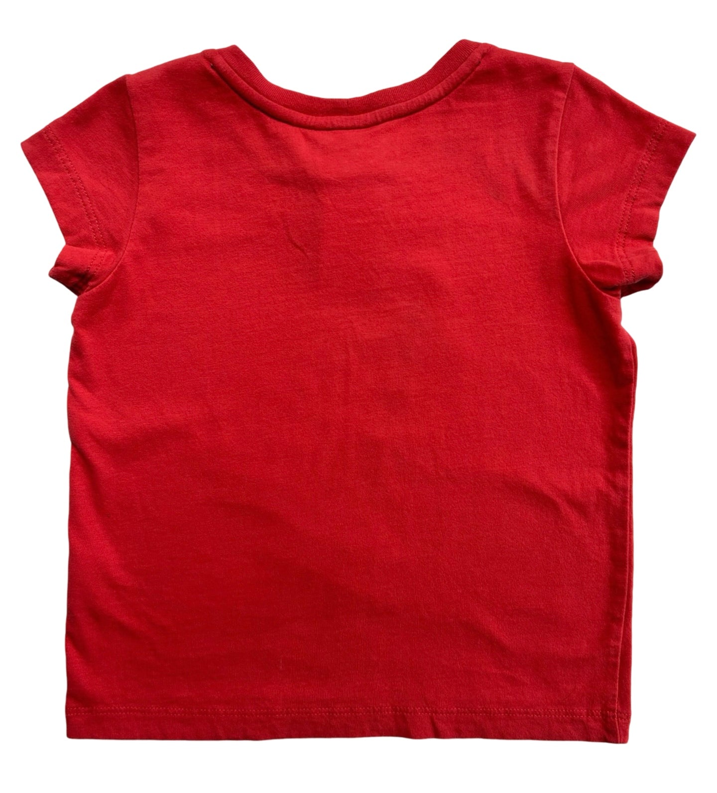 4T Toddler Girls Hanna Andersson Short Sleeve Bear Skating T-Shirt.