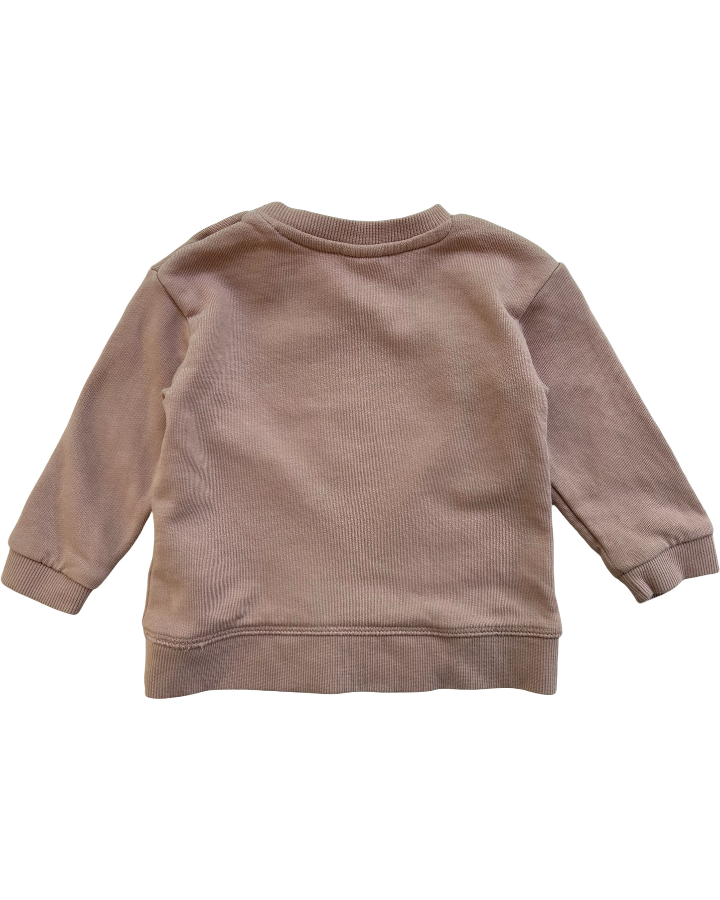 3M-6M Baby Girls H&M Sweatshirt Baby Reindeer(I LOVE DANCE) Printed Top.