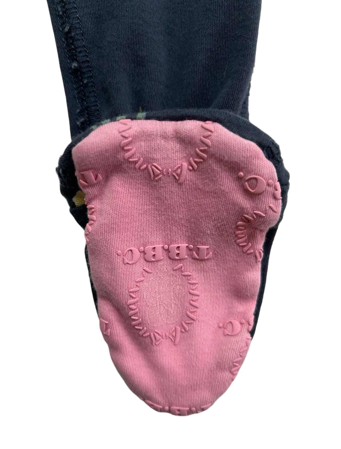 0-3M  The Beaufort Bonnet Company Baby Girls Navy Loungerwear With Duck Design Zippered Pajamas.