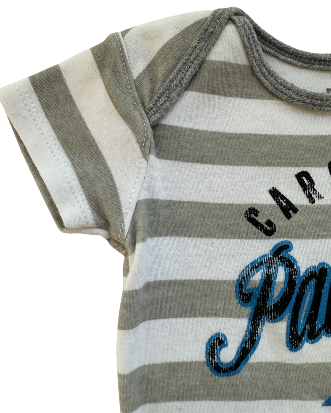 24M Baby Boy / Girl NFL Carolina Panthers Onesie