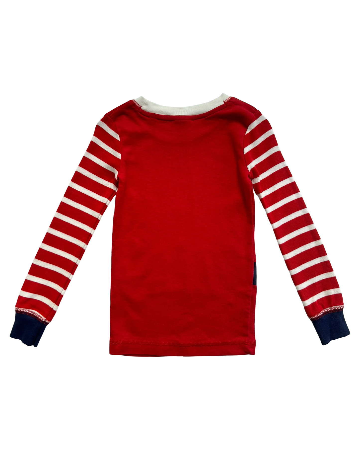3T Toddler Girls/Boys (UNISEX) Mini Boden Dream Big Long Red Pjs 2 Piece Set