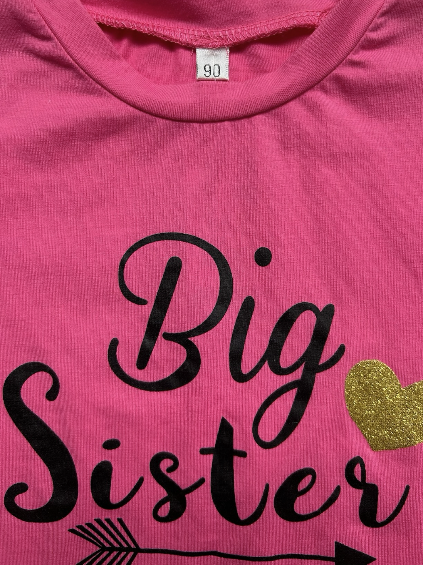 2T-3T (90) Toddler Girls Winzik Promoted To Big Sisters T-Shirt
