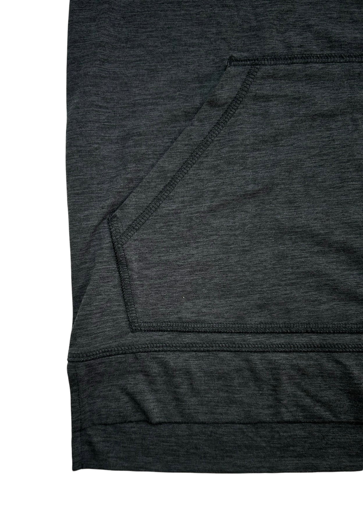 L (12-14) Reebok Speed-wick Youth Boy Long Sleeve Hoodie, Kangaroo Pocket Dark Gray