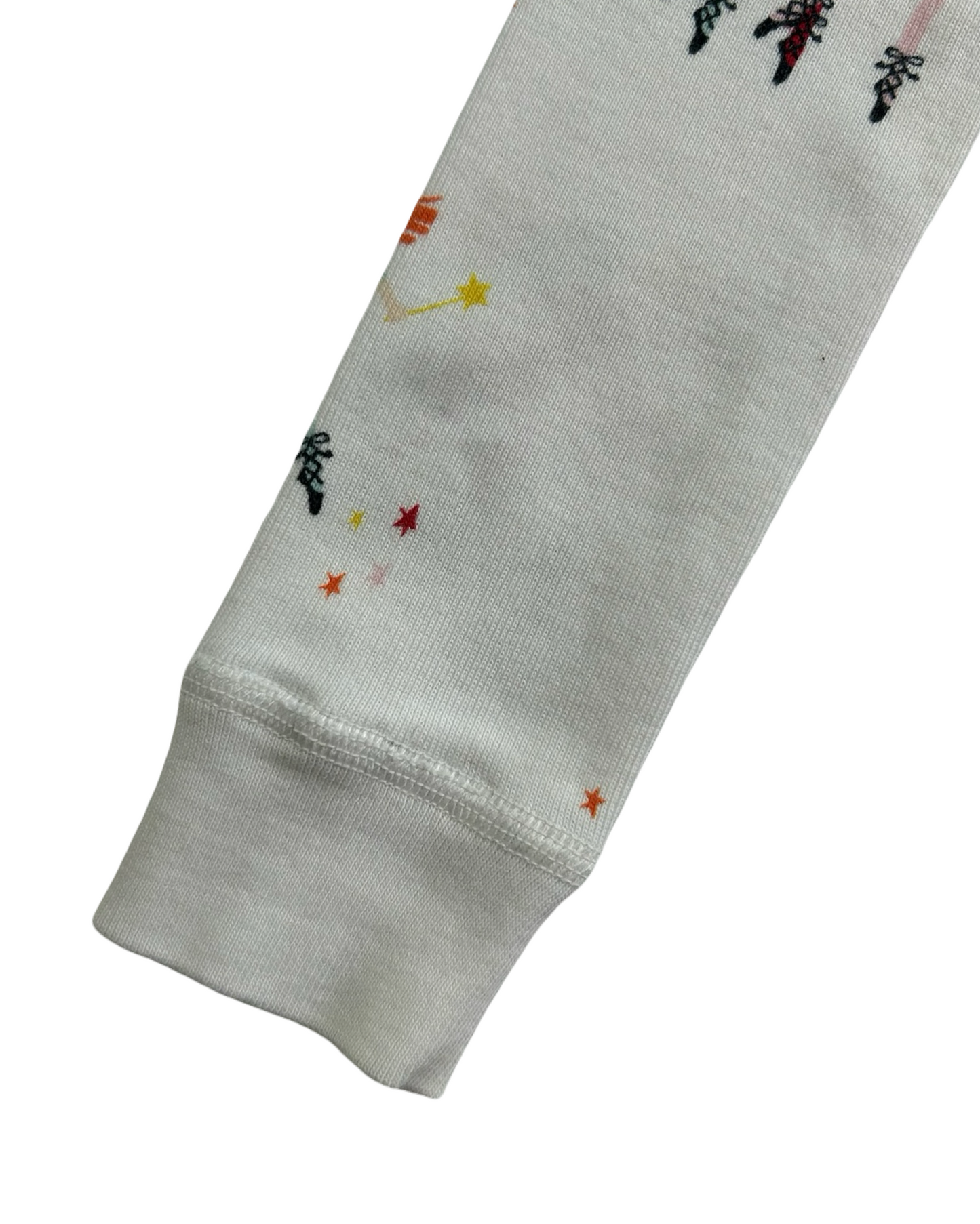 6T-7T Toddler Girl Hanna Andersson Holiday Print Christmas PJs