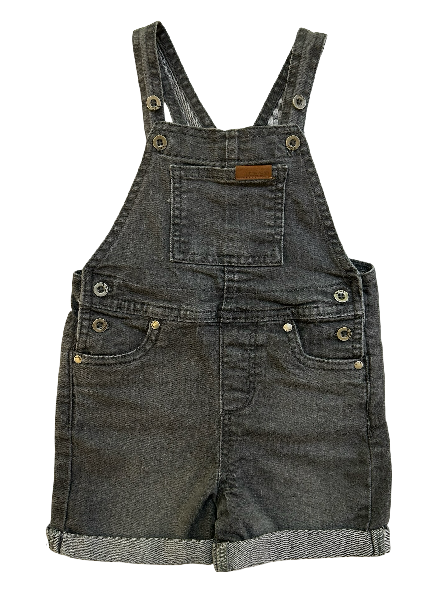 18M Baby Boy’s Joes Jeans Shortall  Overall Cuffed.