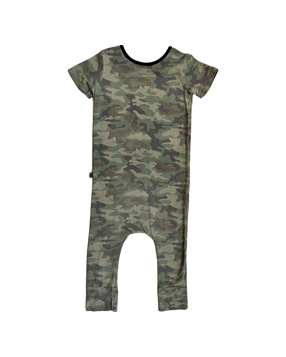 2T Toddler Boy RAGS to Raches Green Camo Duh Romper