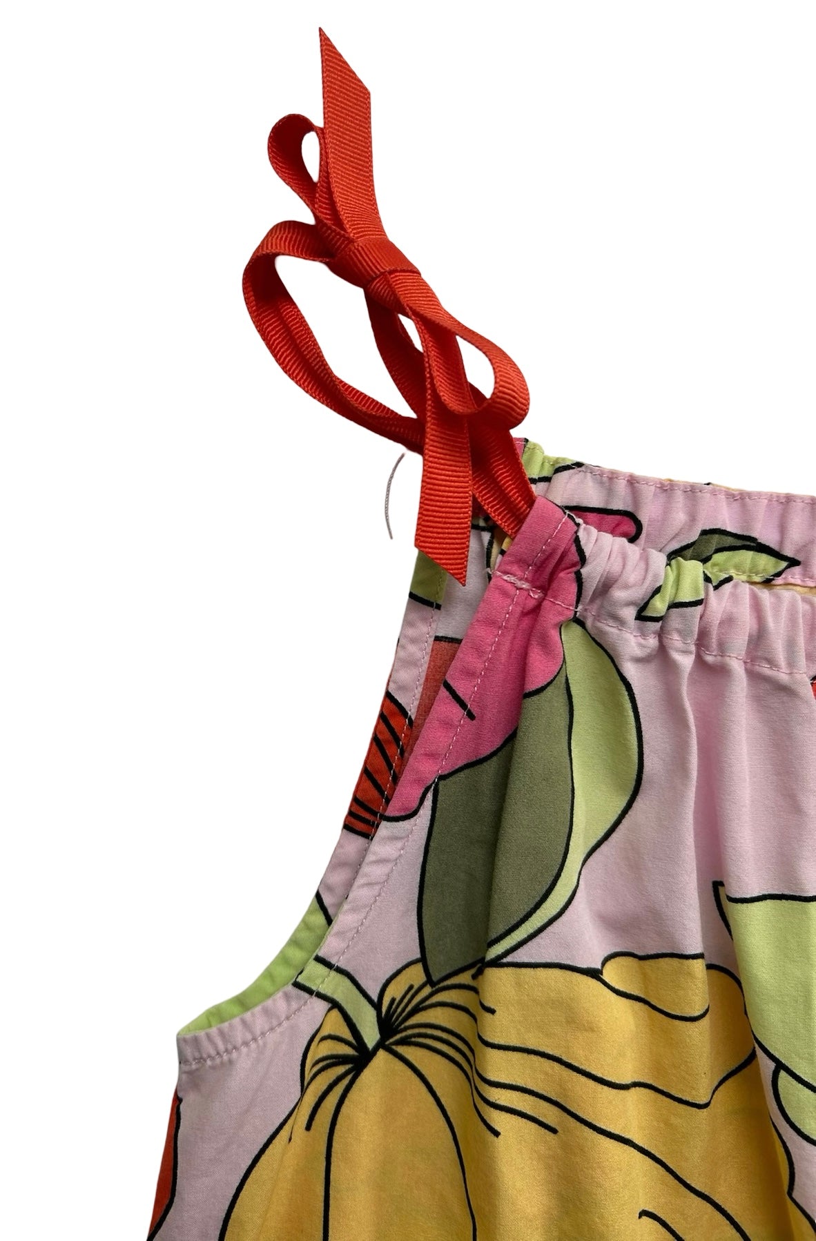 120 EURO / 6x Toddler Girls Hanna Andersson Sleeveless Floral Print Dress.