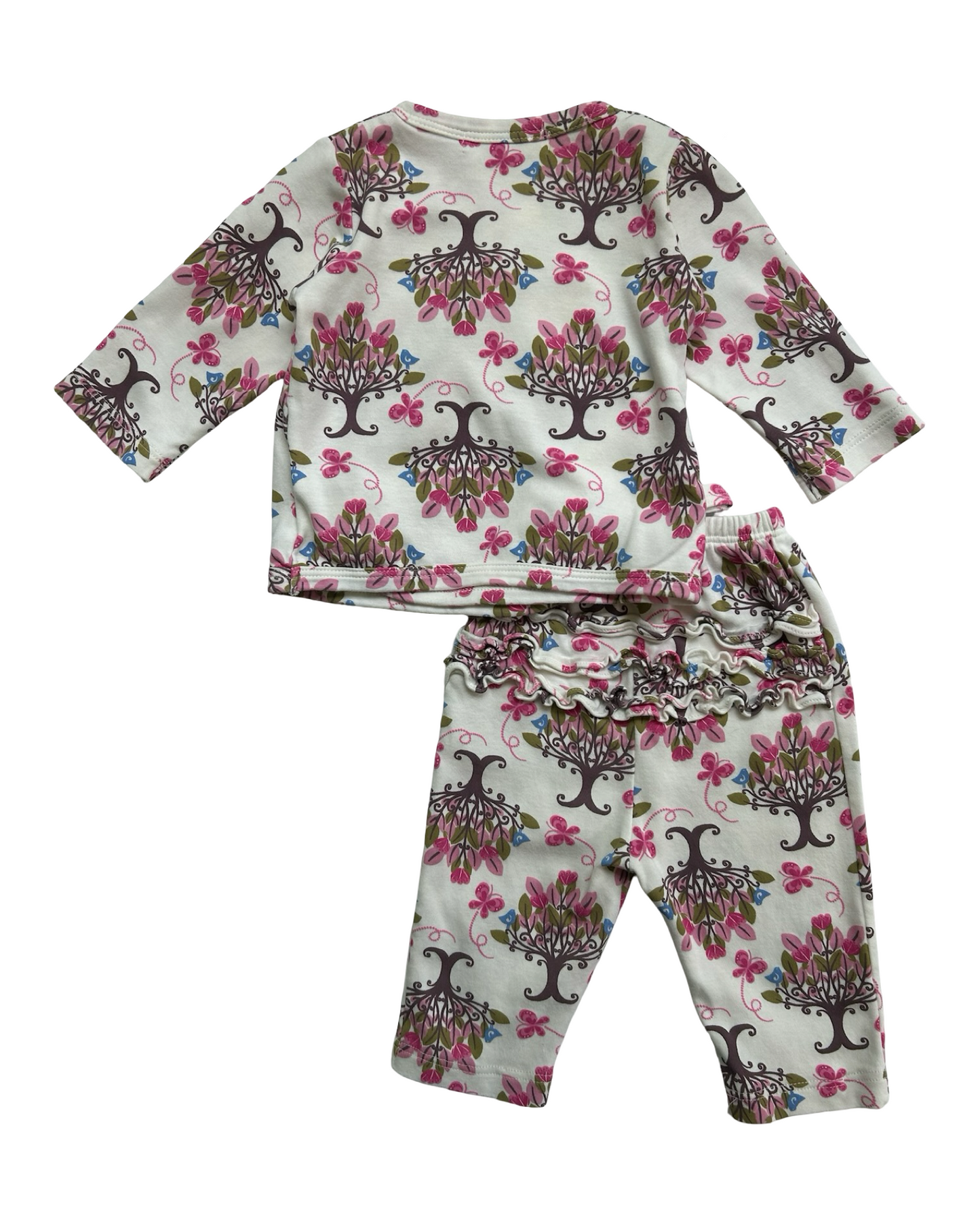 3M Baby Girls Pippen Lane Floral Boutique Two Pieces Set.