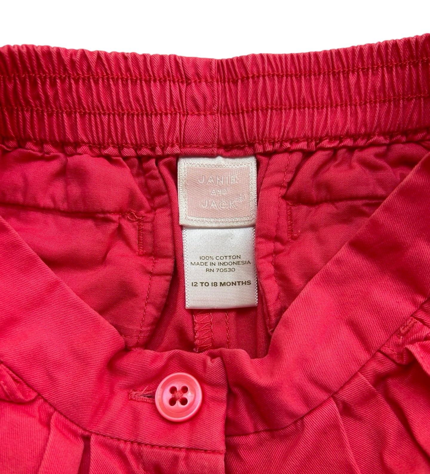 12M - 18M Baby Girl Janie & Jack Bubble Shorts