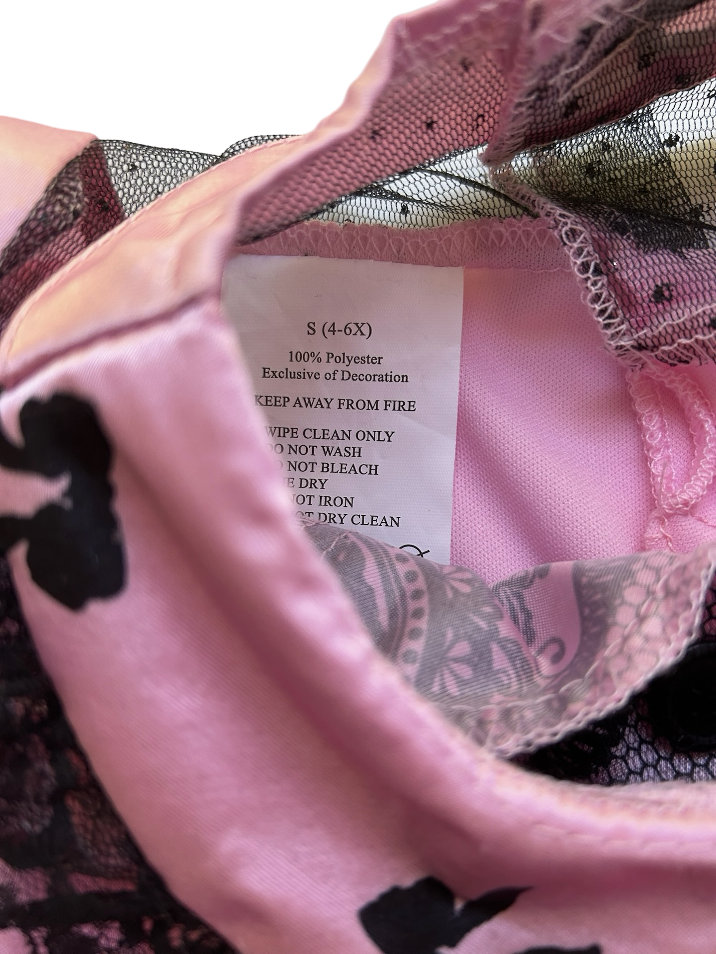 4T /5T / 6x Girls Small Hyde And Eek! Pink Wicked Wind-Up Doll Steampunk Halloween Costume