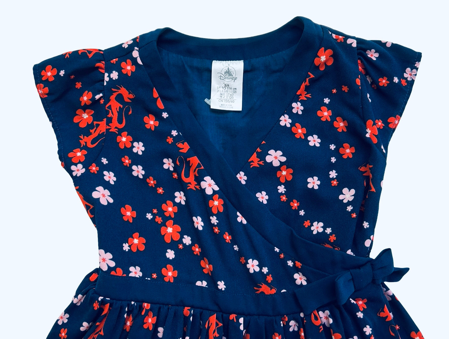 5-6Y Disney Store Mulan Dress For Girls