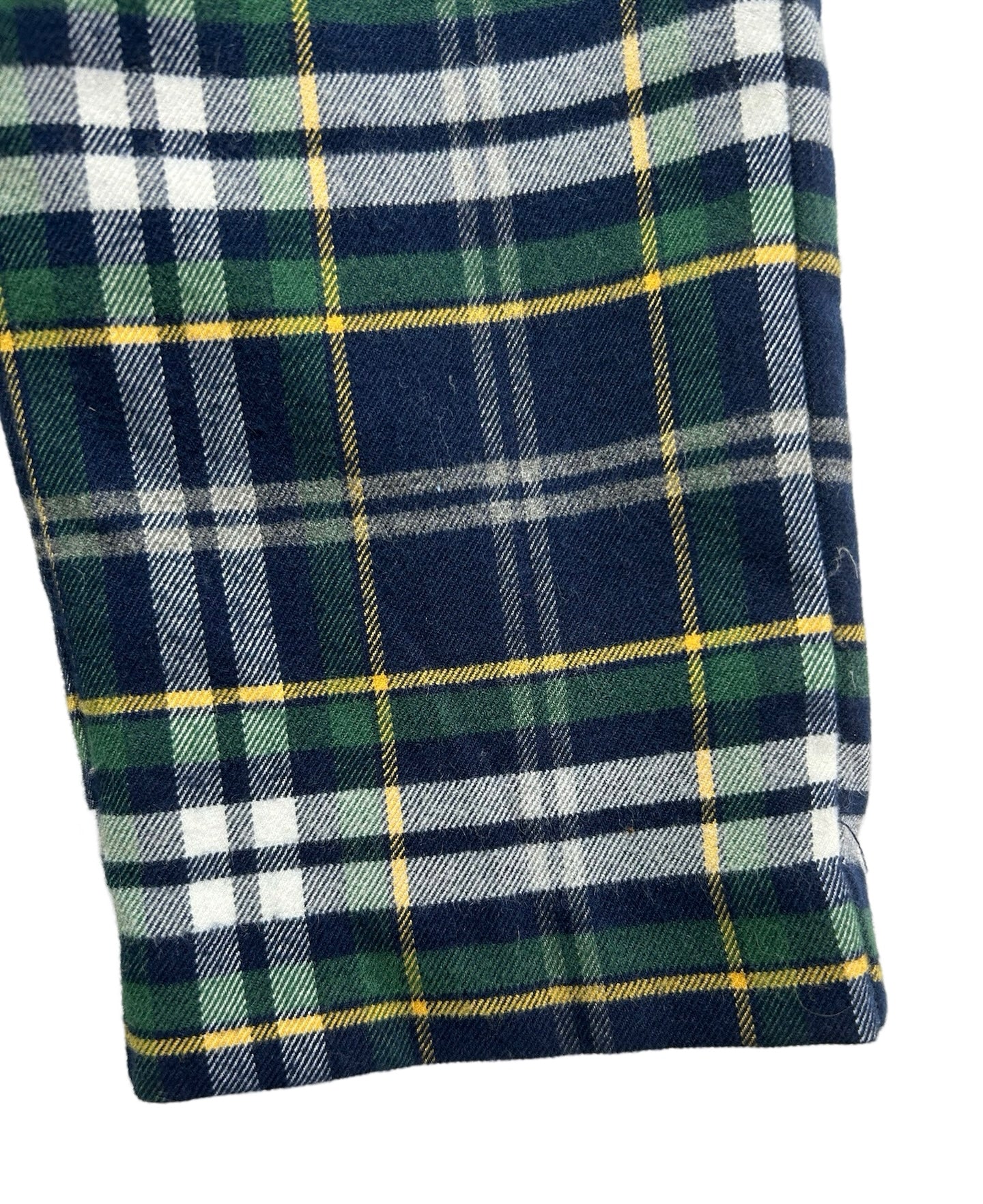 6M-12M Janie & Jack Tartan Plaid Trousers Navy / Green Boy’s.