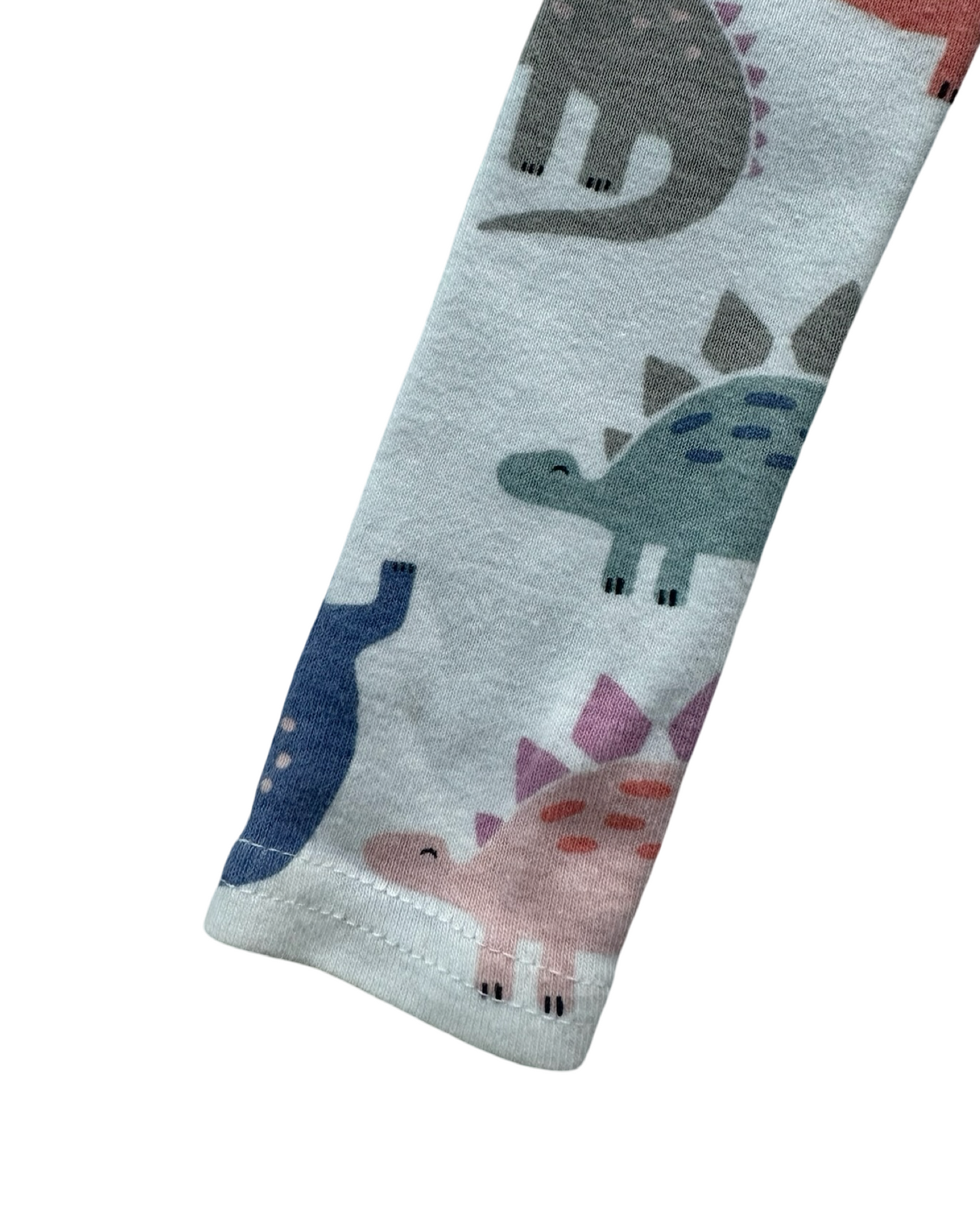 3T Toddler Girls Just One You By Carter’s Dinosaurs 🦕 🦖 Zippered Sleeper PJs