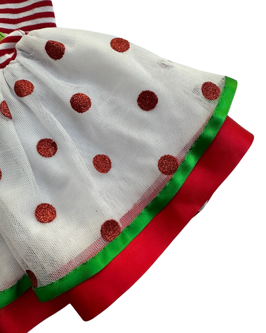 2T Toddler Girl Emily Rose Christmas Tree Tulle Dress