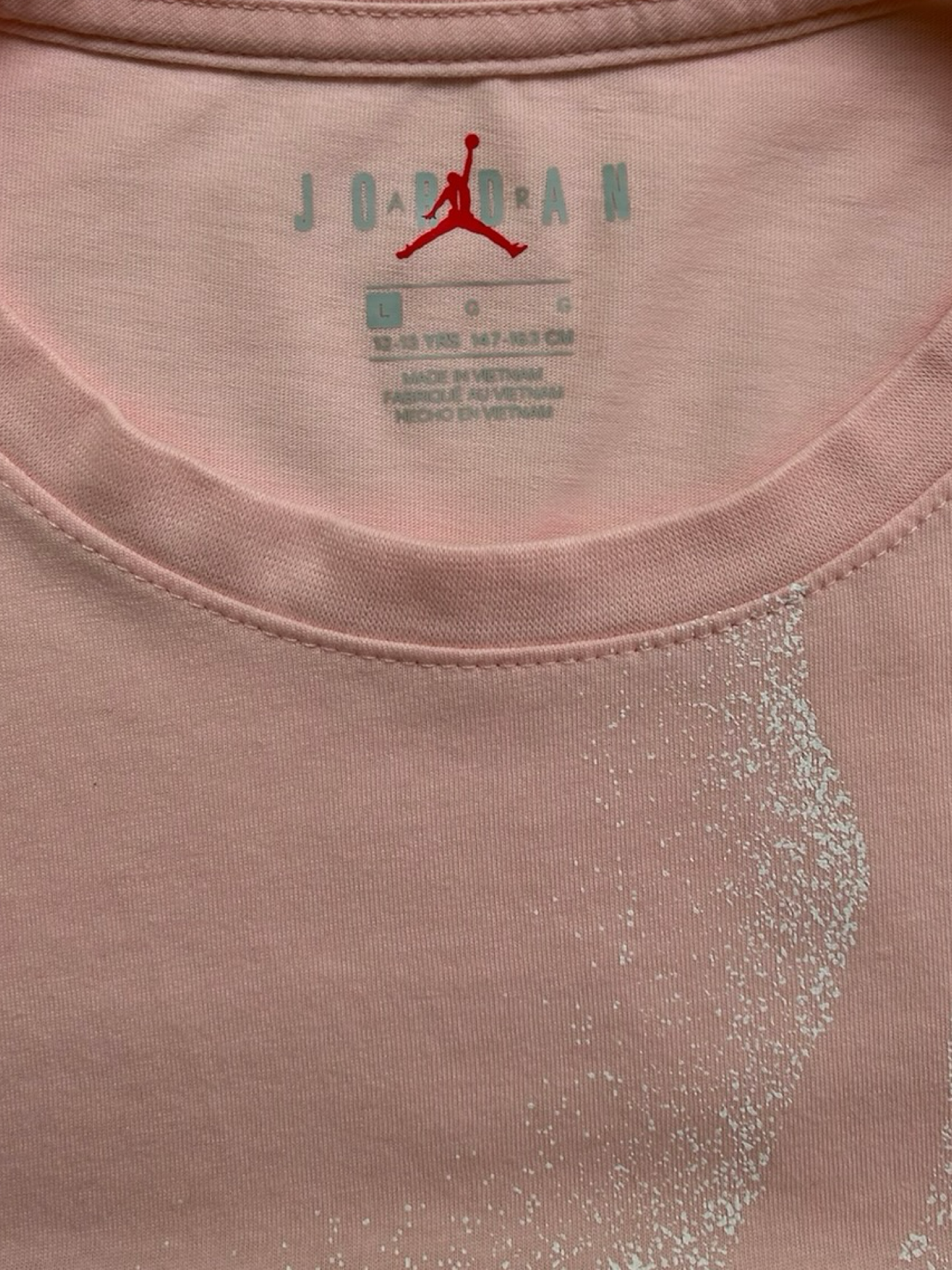 L 12-13Y Young Boys / Girls Jordan Essentials Jumpman Air Short Sleeve T-Shirt.