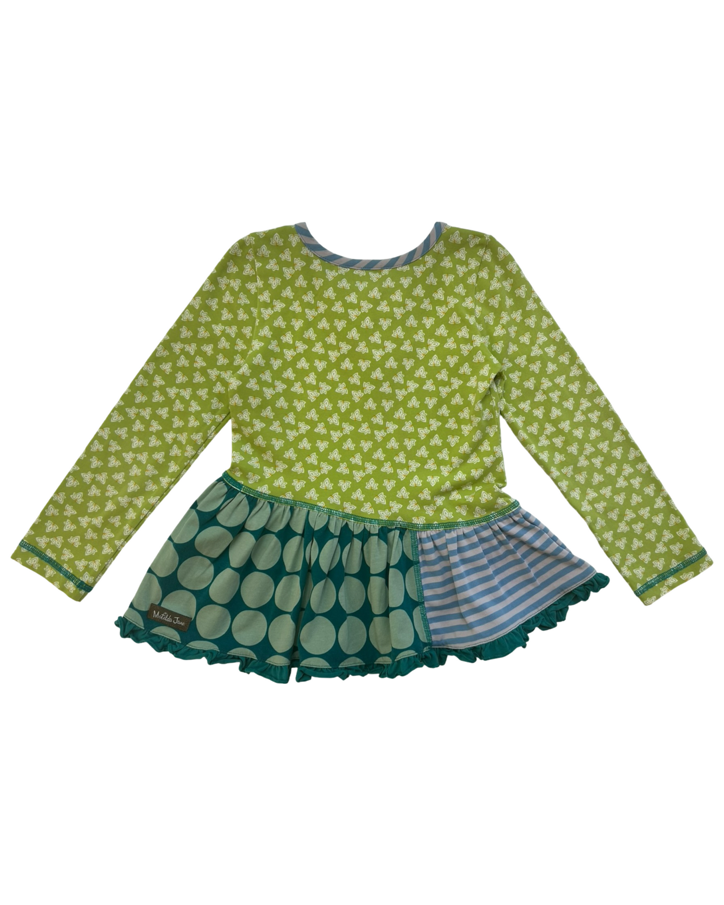 4T Toddlers Girls Matilda Jane Likely Story Long Sleeve Knit Tunic Top.