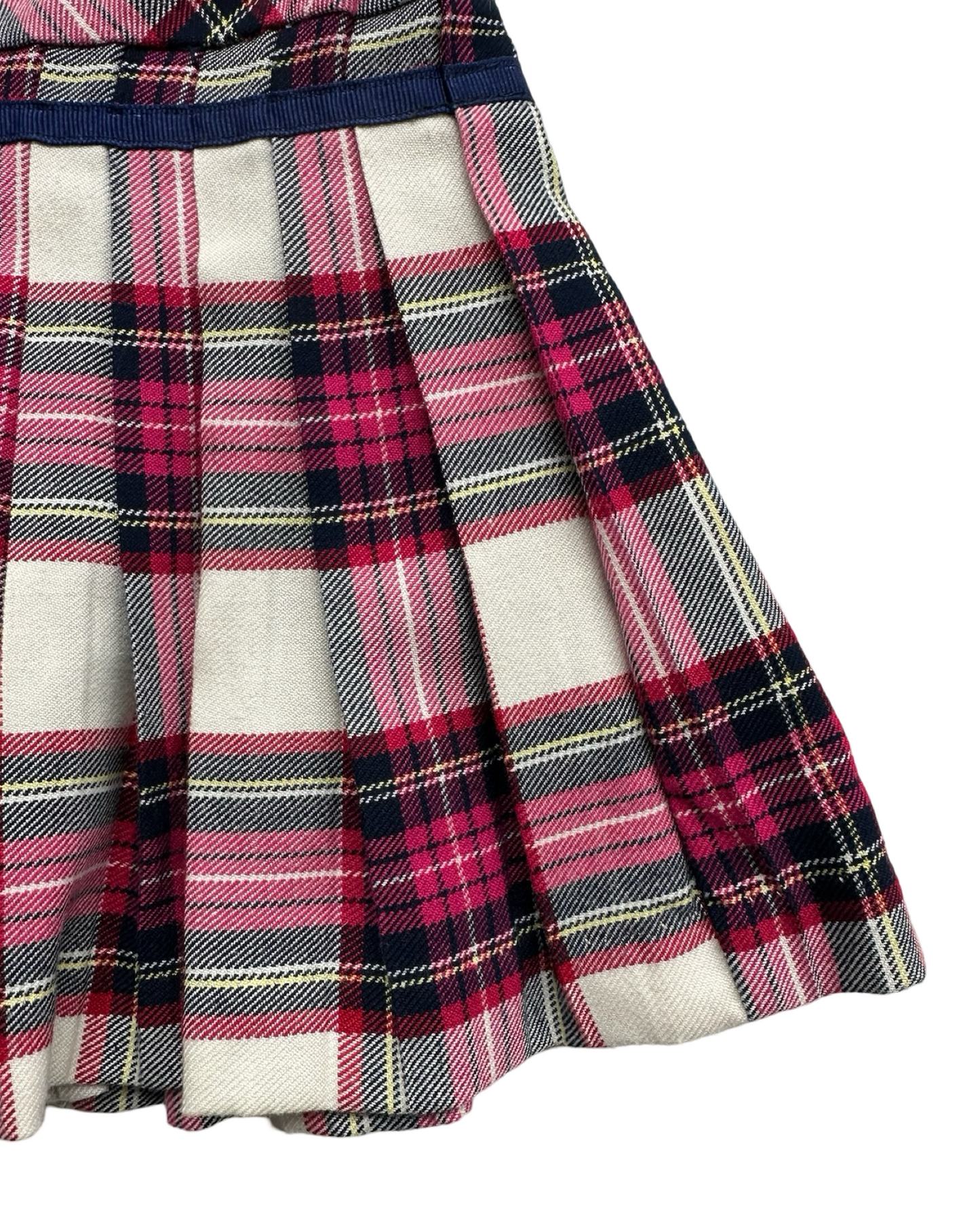 4T Toddler Girl Hartstrings Plaid Pleated Skirt