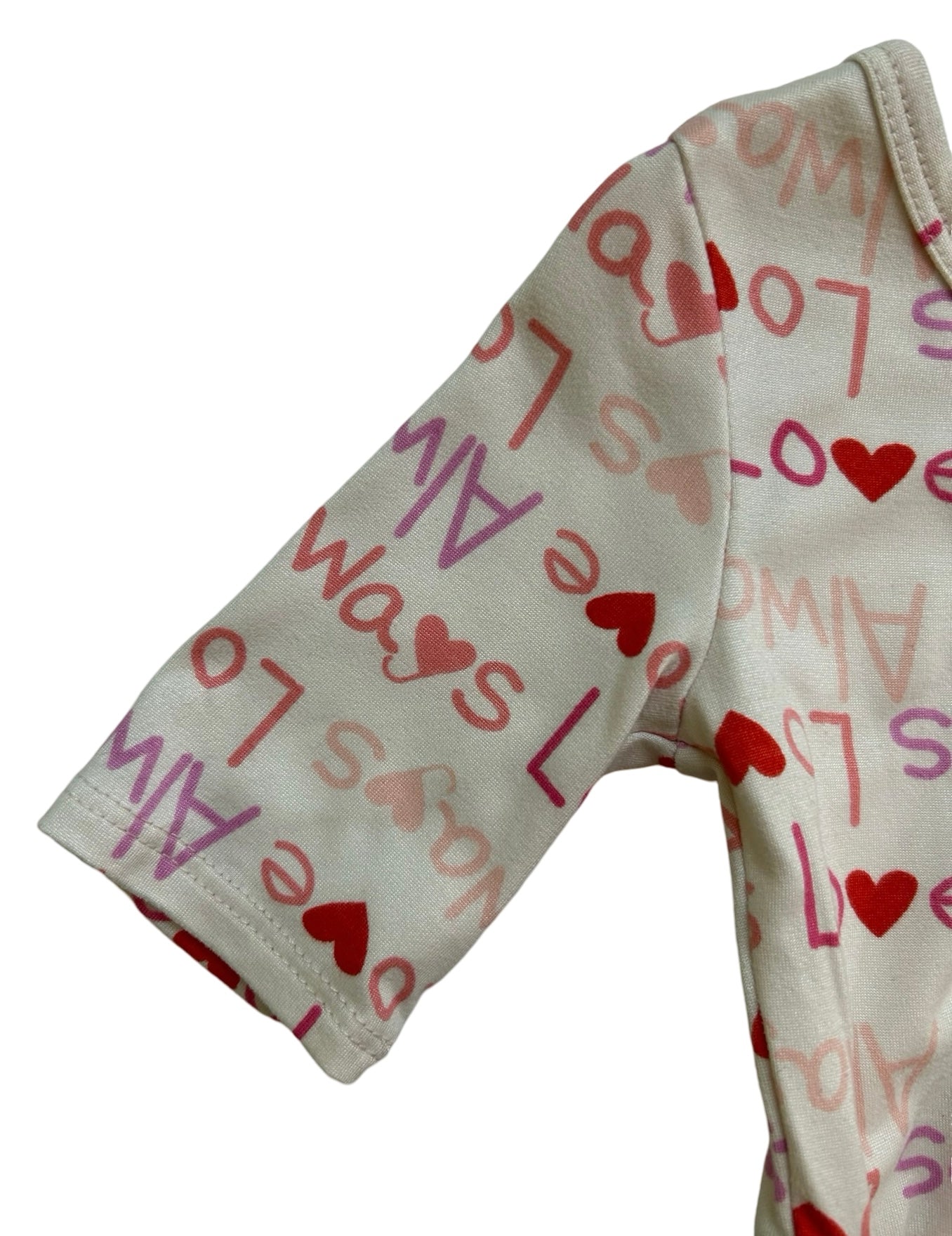 12M - 24M Baby Girl Be My Valentine Dot Dot Smile Twirl Dress