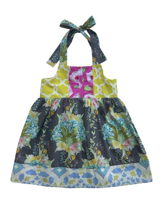 4T Toddlers Girls ApPEARel Tree Vintage Floral Dress.