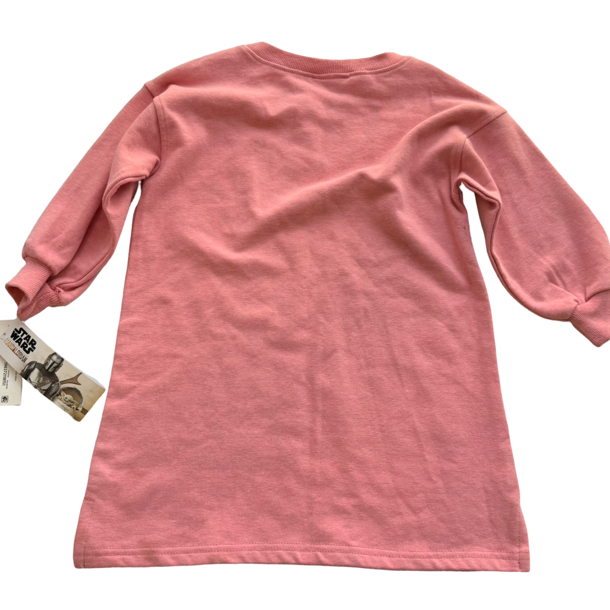 3T Disney Coral Blush Star Wars Sweatshirt Dress