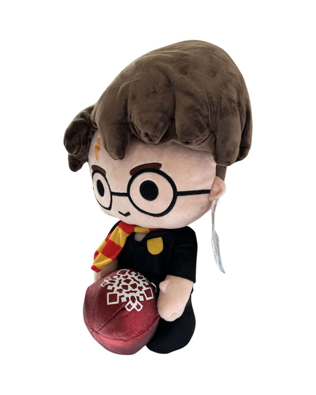 Harry Potter Seasonal 20" Tall Plush Doll Porch Greeter Holding Xmas Ornament