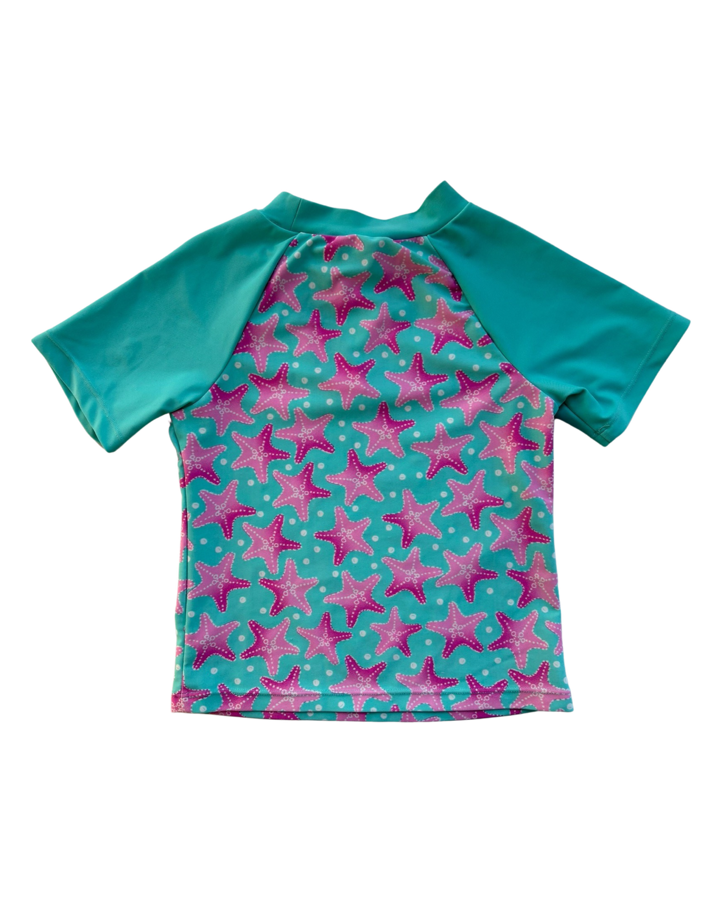 6 Toddlers Girls Floatimini Starfish Rashguard Top