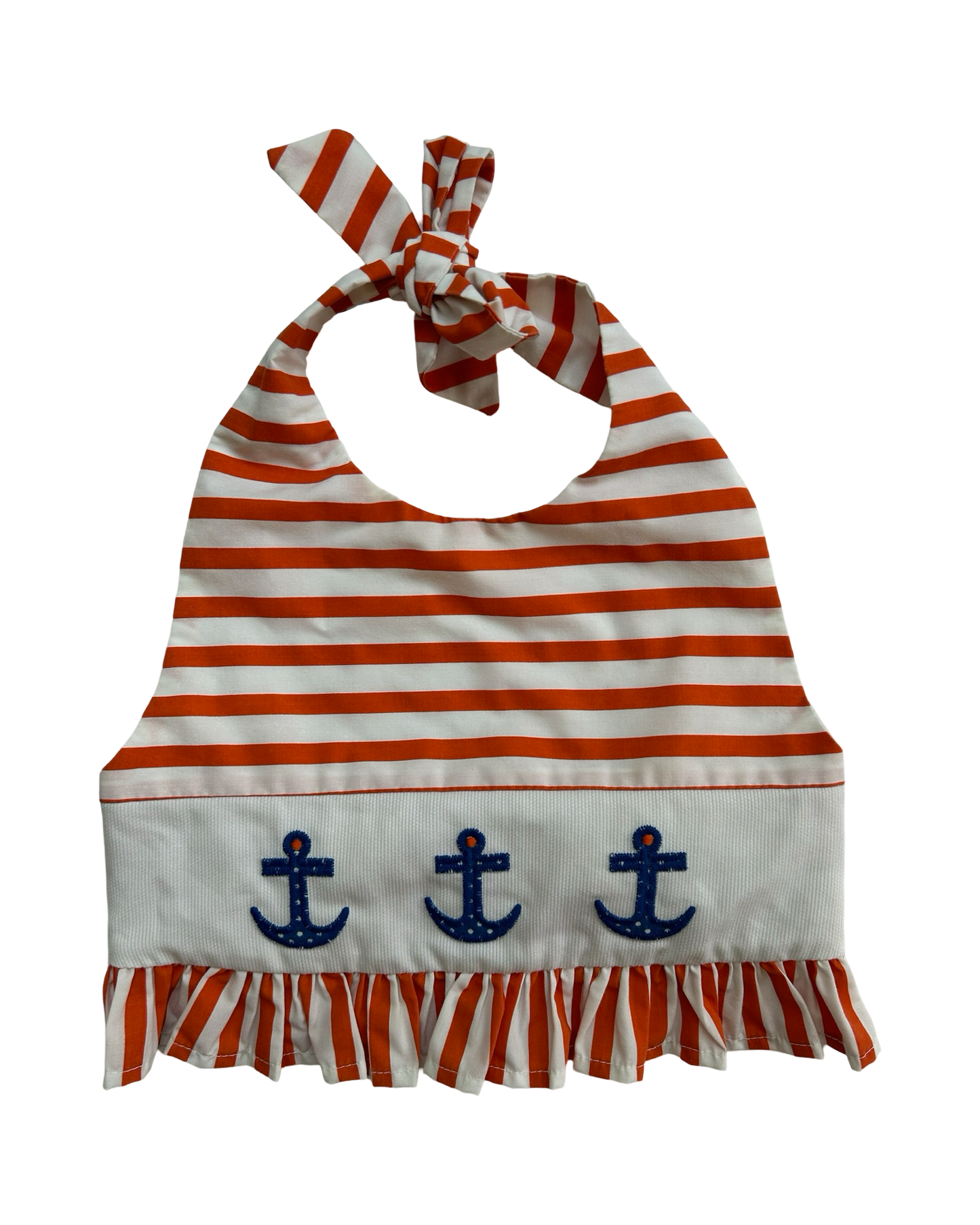 3T Toddler / 4T Toddler Girl Kellys kids Embroidered Anchor Halter Swim Suit