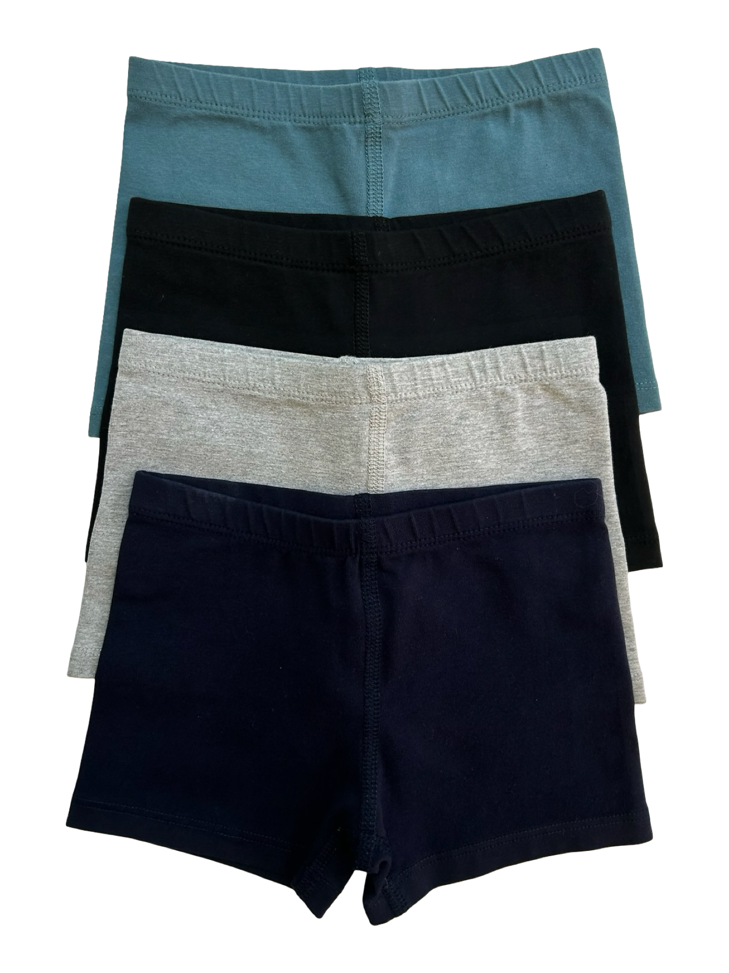 2T-3T Toddler Kids Primary Under Short 4- Pack