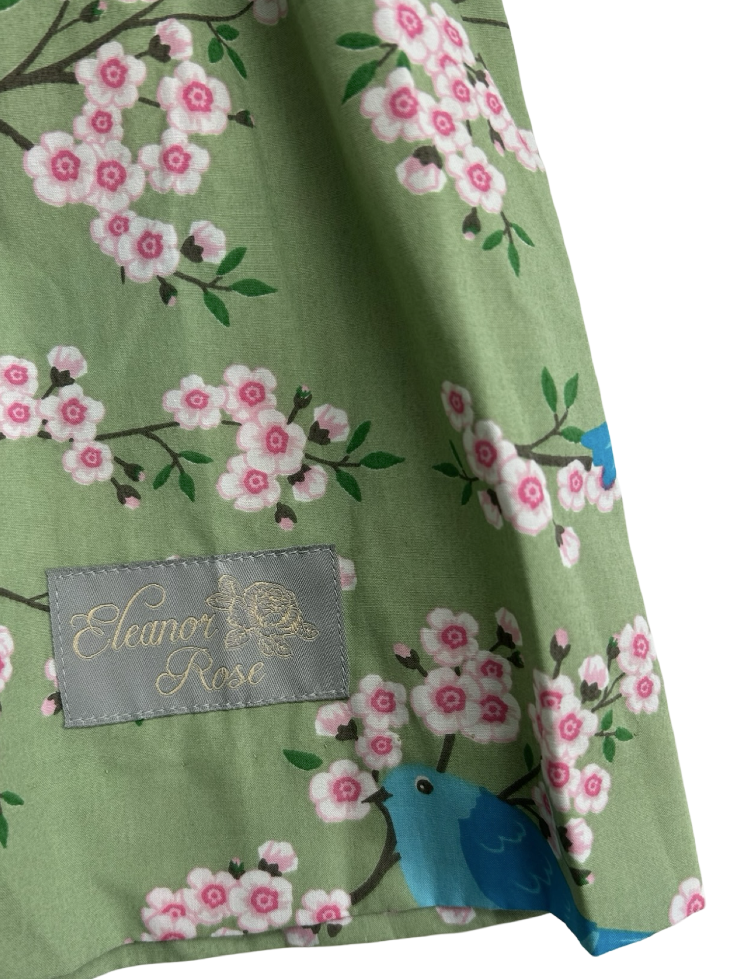 2T Toddler Girls Eleanor Rose Ruffle Birds / Flowers Dress