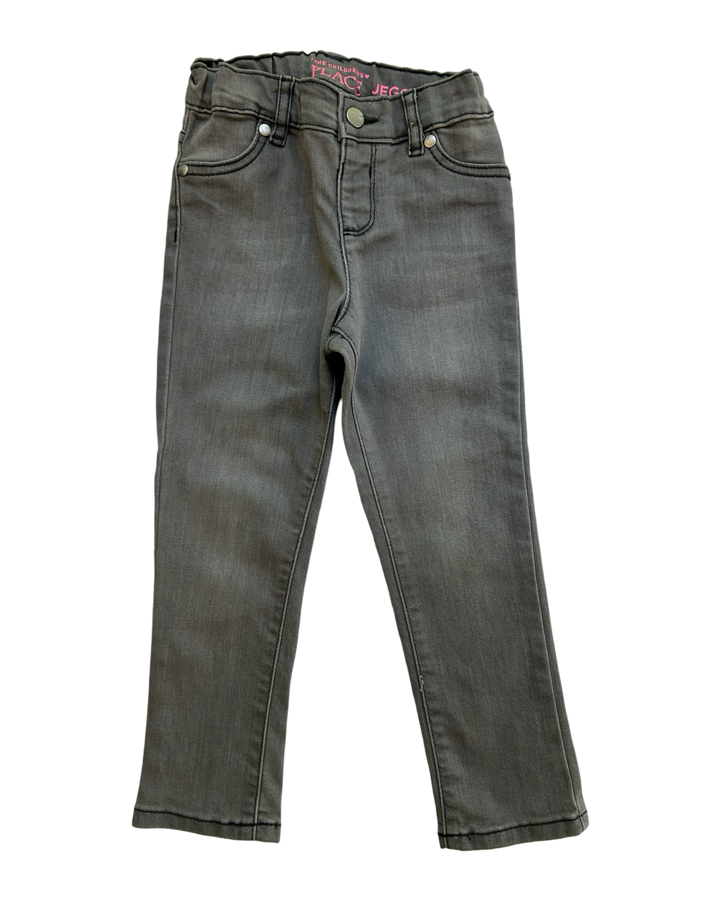 4T Toddler Girls The Children’s Place Knit Twill Jeggings Adjustable At The Wait.
