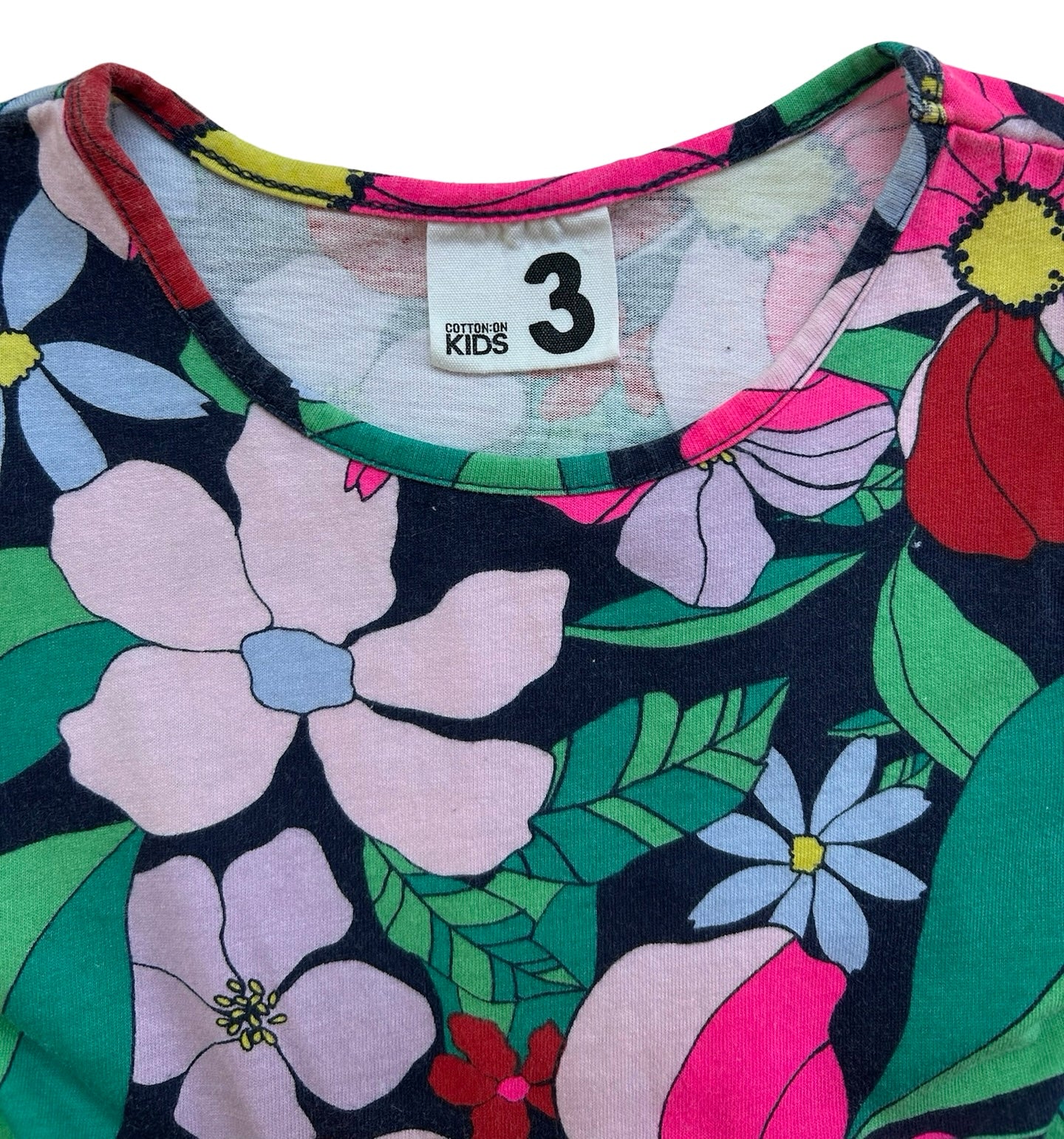 3T Toddler Girl Cotton-On Kids Floral Fashion Dress
