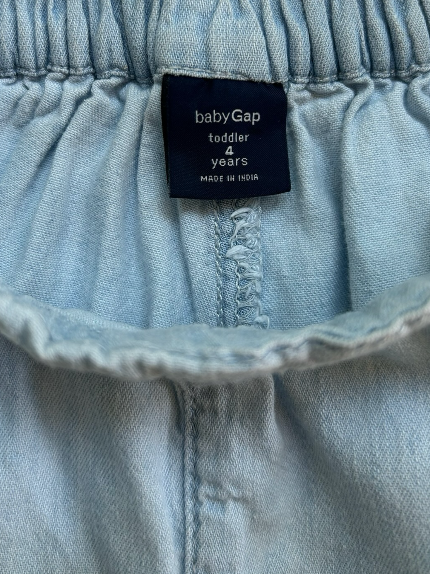 4T Toddler Baby Girl’s /  Baby Gap Jean Demin Shorts