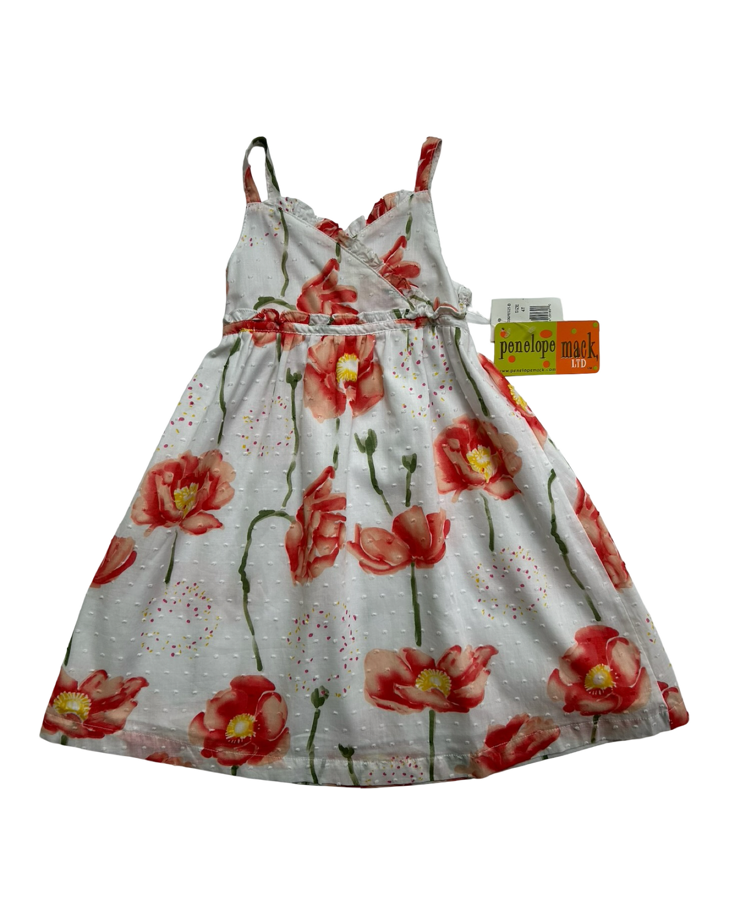 4T Toddlers Girls Penelope Mack Floral Summer Sundress. NEW