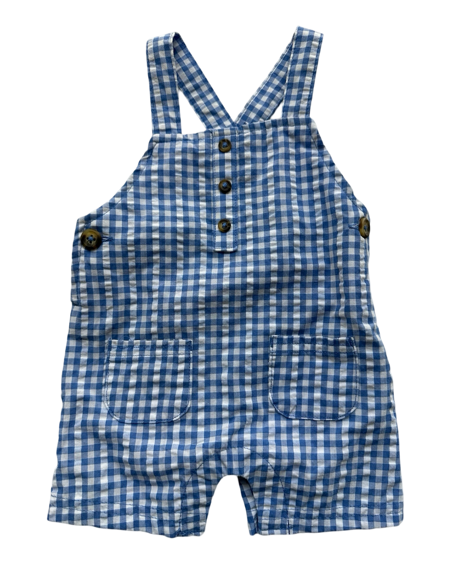3M Baby Boys Carter’s Just One You Short tall Plaid Crotch Snap.