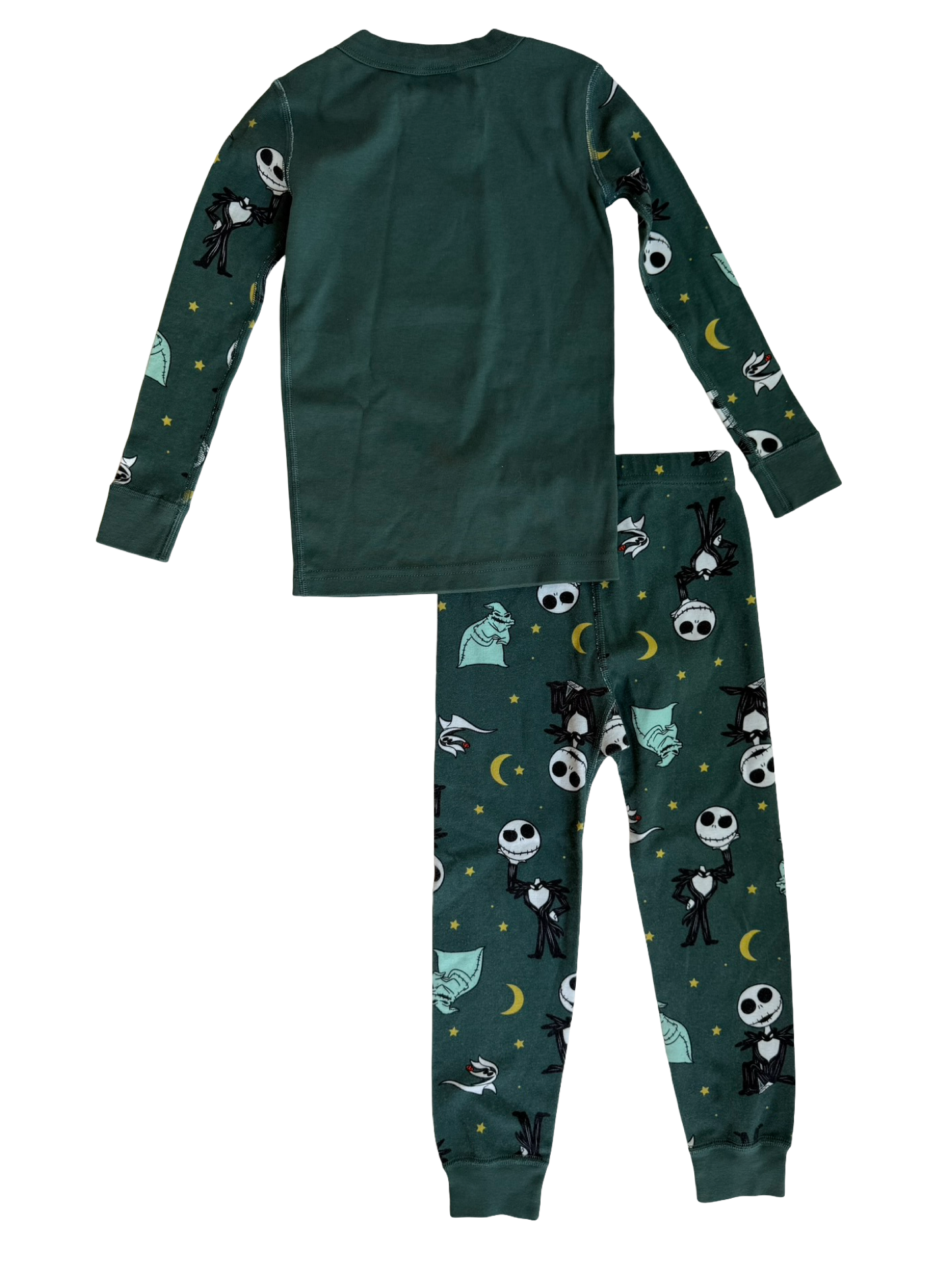 4T Toddler Boy Hanna Andersson Disney Nightmare Before Christmas  Pajamas PJs
