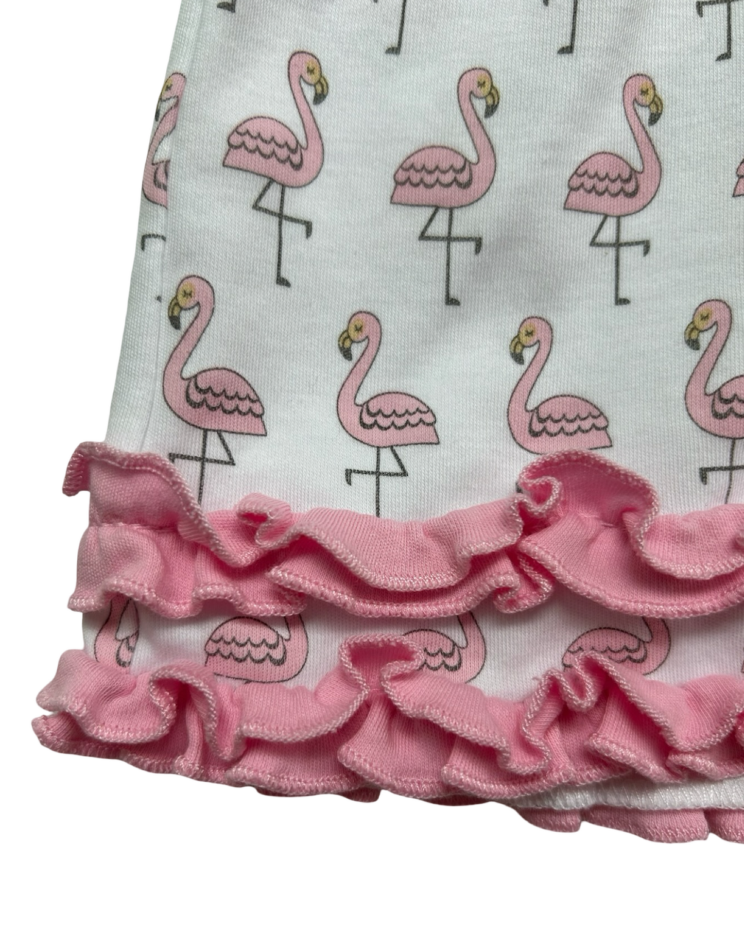 NB Baby Girls Magnolia Baby Flamingo 🦩🦩🦩Ruffles
