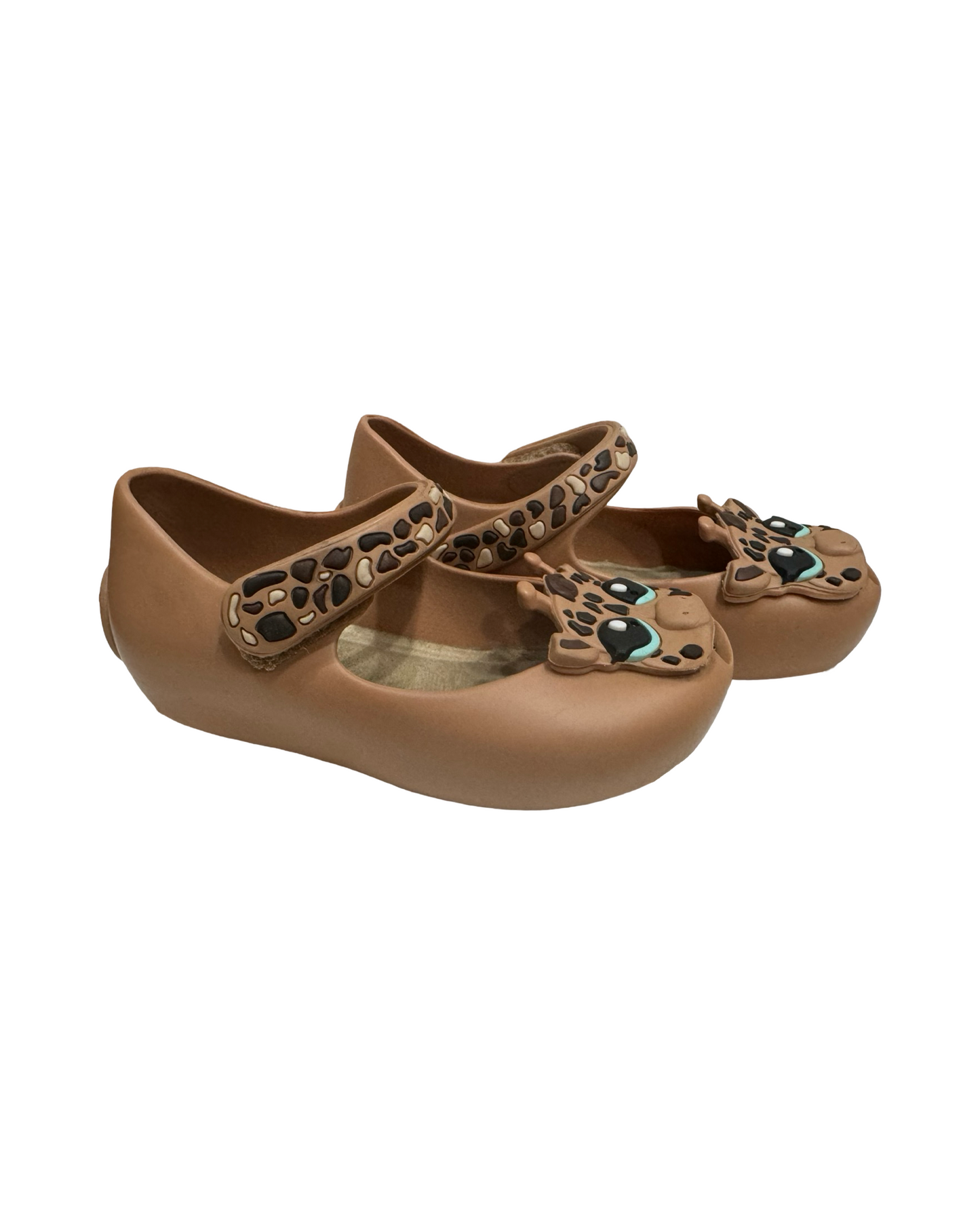 7C Toddler Girl Mini Melissa Giraffe Shoes