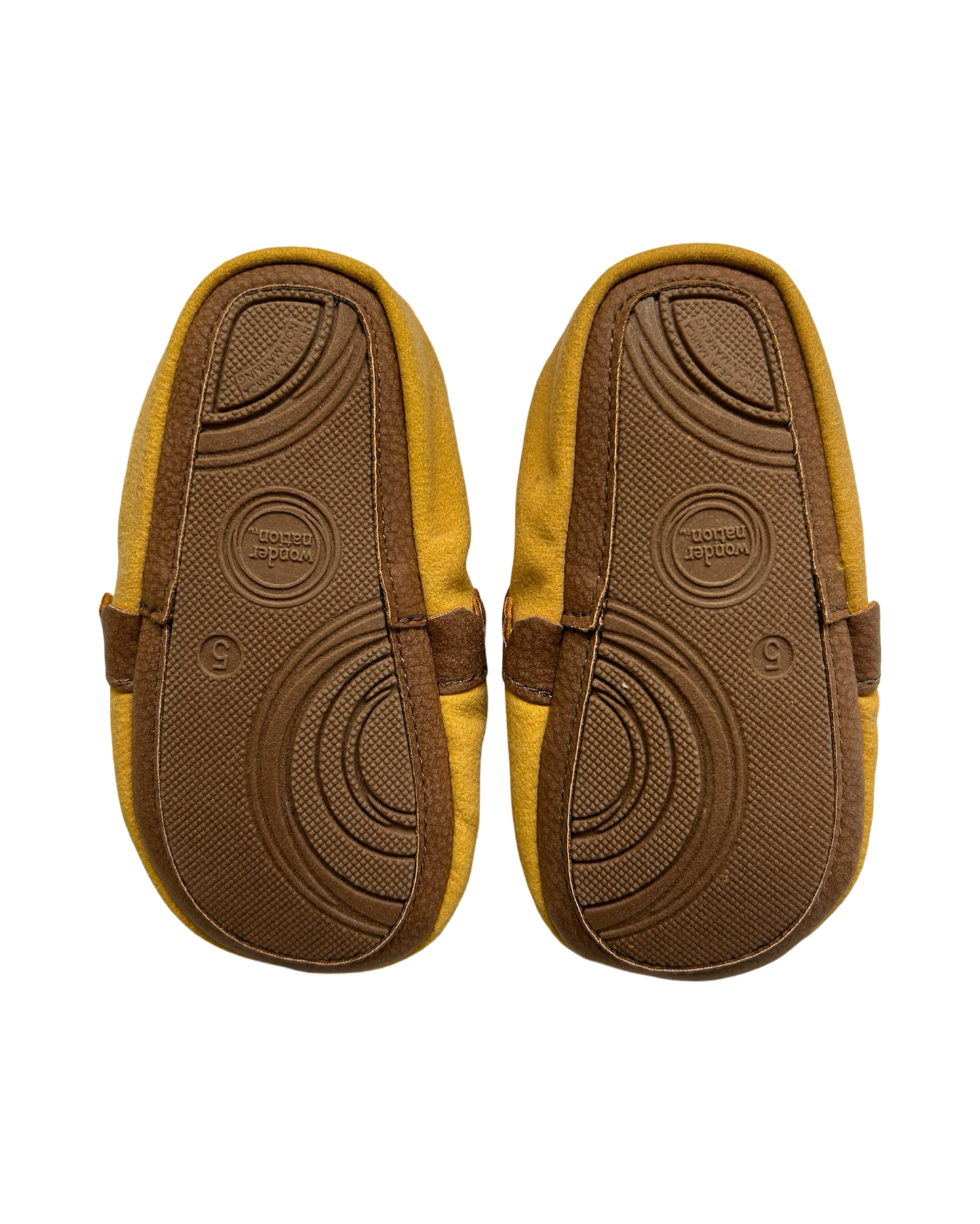 5C Toddler Boy Wonder Nation Tan Lion Moccasins NWT