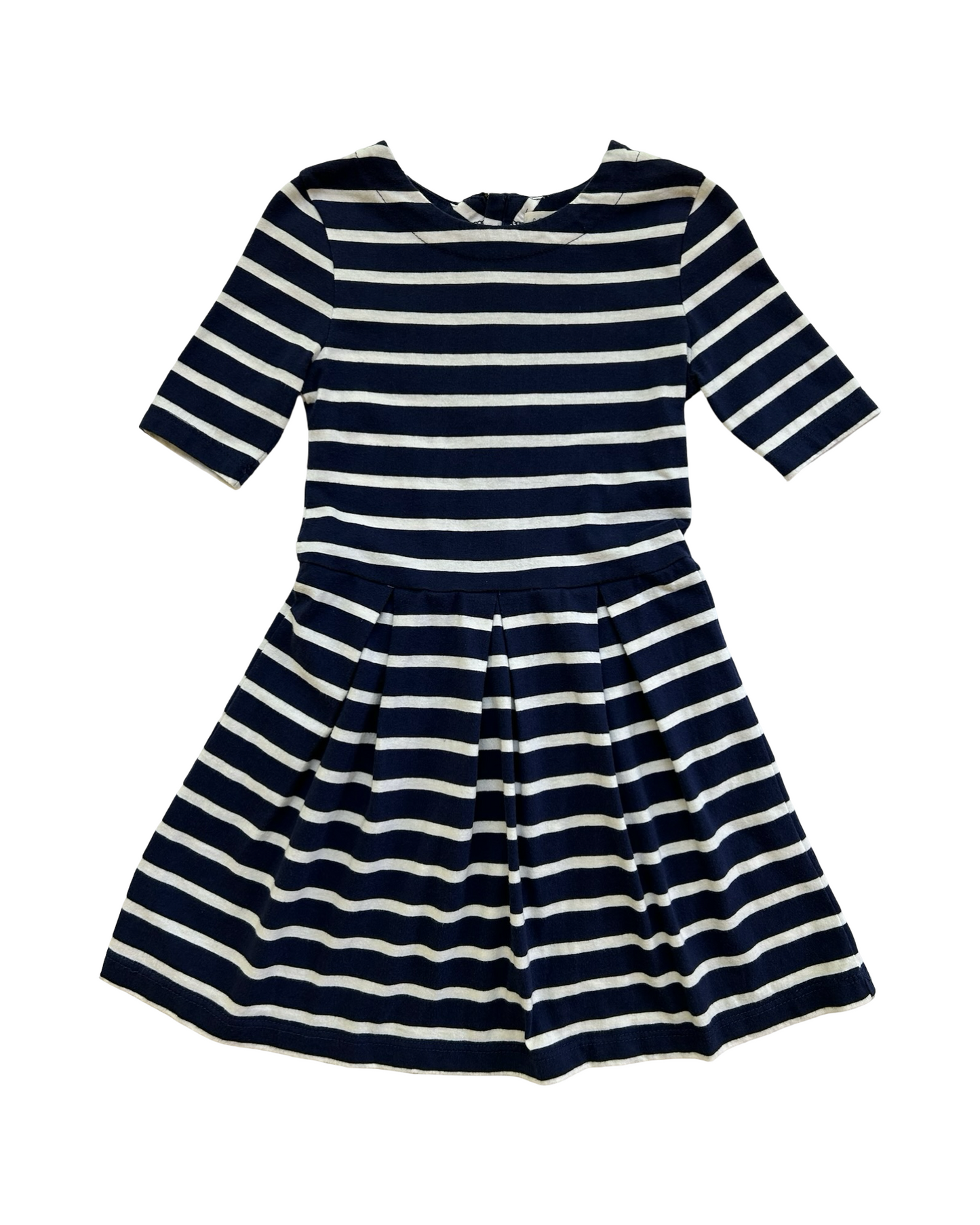 S 4 Toddlers Girls Cooper Key Striped 3/4 Sleeves Dress