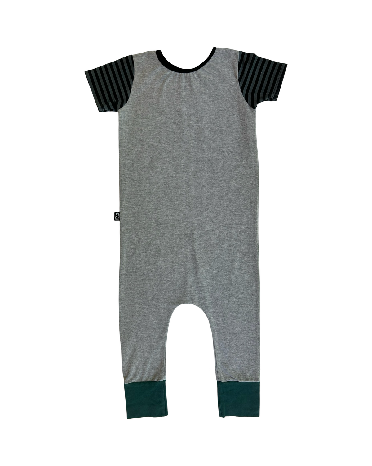 3T /4T Toddler Boy Gray RAGS to Raches Birthday Bear Romper