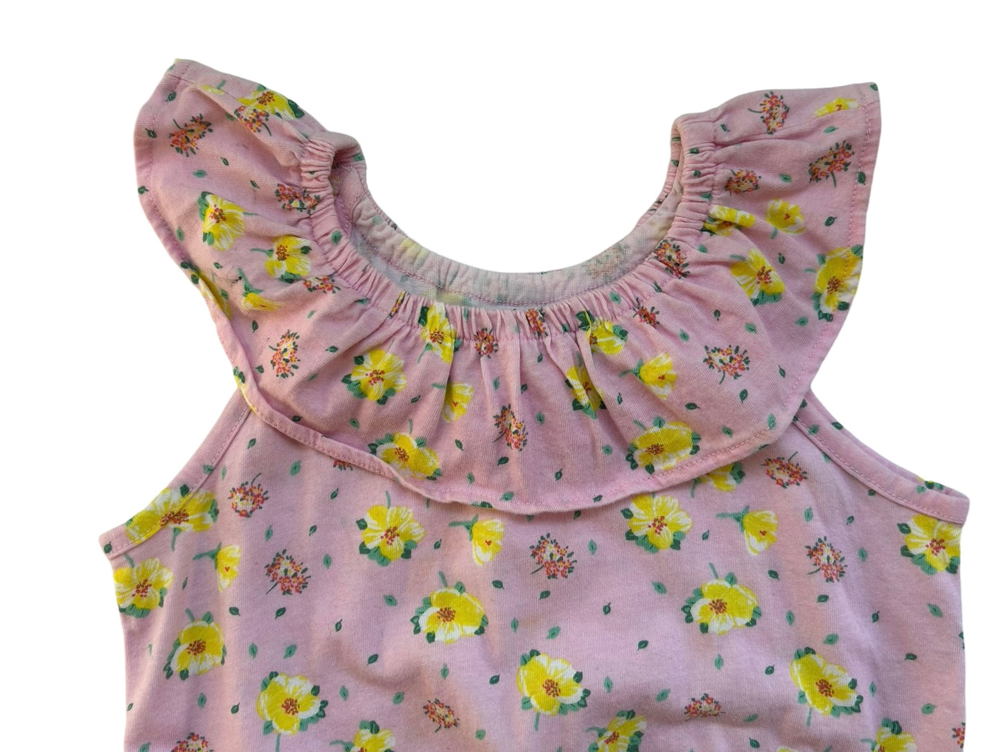 6/6X Toddler Girl’s Carters Kid Floral Jersey Print Romper