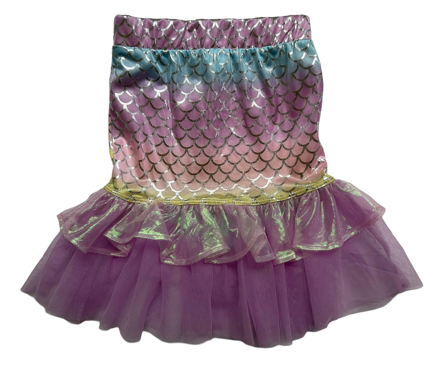 18M Baby Girl Cat & Jack Adorable Mermaid Swim Set 3 Pieces.