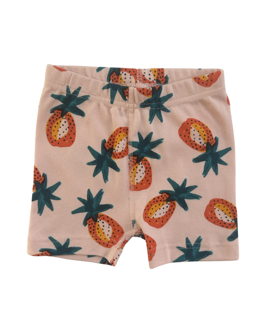 4T Toddler Girl Hanna Andersson Pineapple PJs