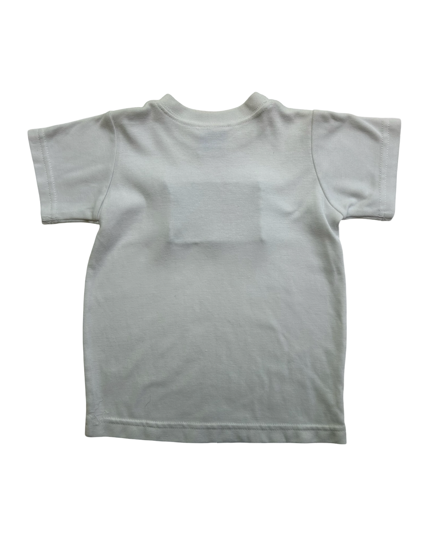 4T Toddler Boys Remember Nguyen Smocked Snowman ☃️ Rabbit 🐇 Short Sleeve Shirt.