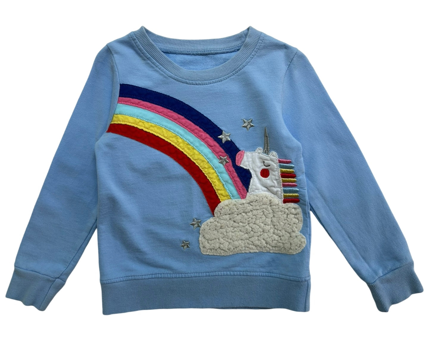 2T Toddler Girls DDSOL Crewneck Sweatshirt Long Sleeve Pullover 🌈🦄.