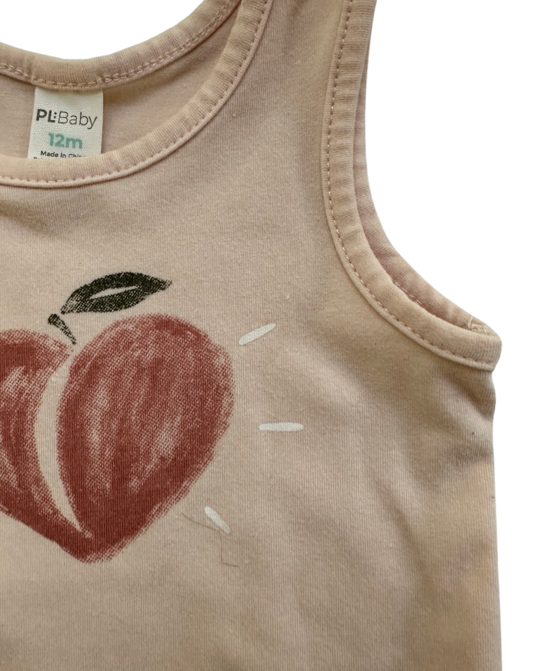 12M Baby Girl PL Baby Peaches 3pc Set