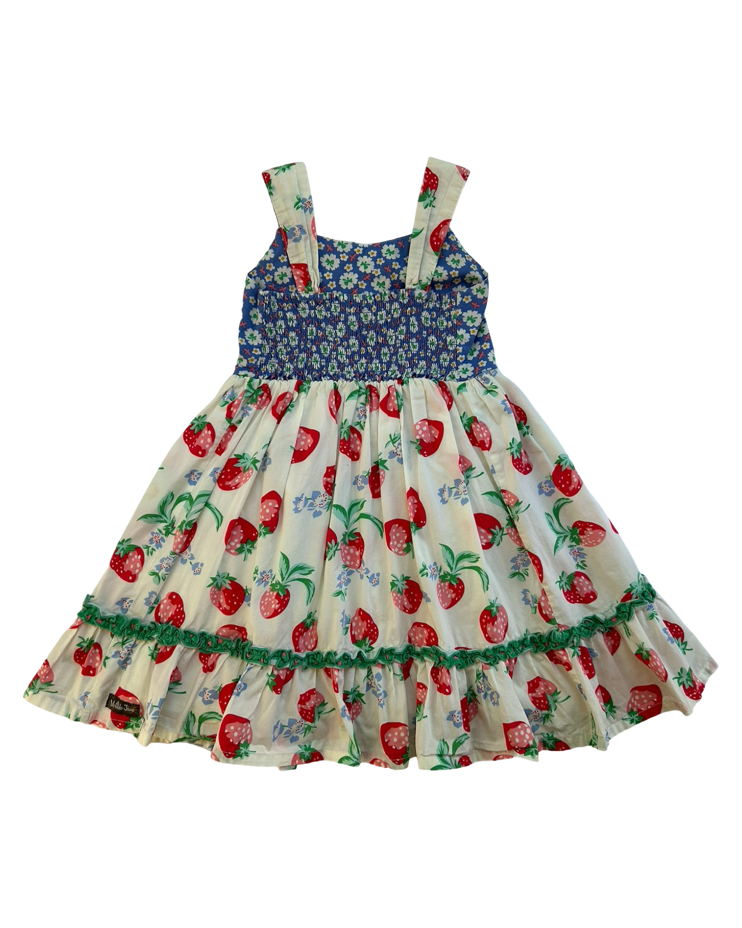 6T Toddler Girls Matilda Jane Strawberry 🍓 🍓 Shoulder Dress