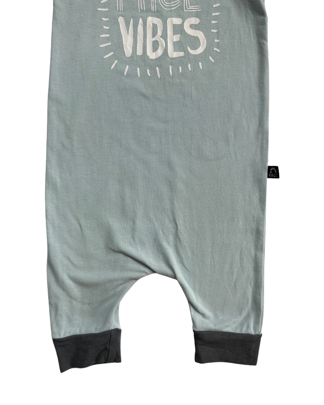 18-24M Baby Boy RAGS to Raches Nice Vibes Tank Shortie Romper