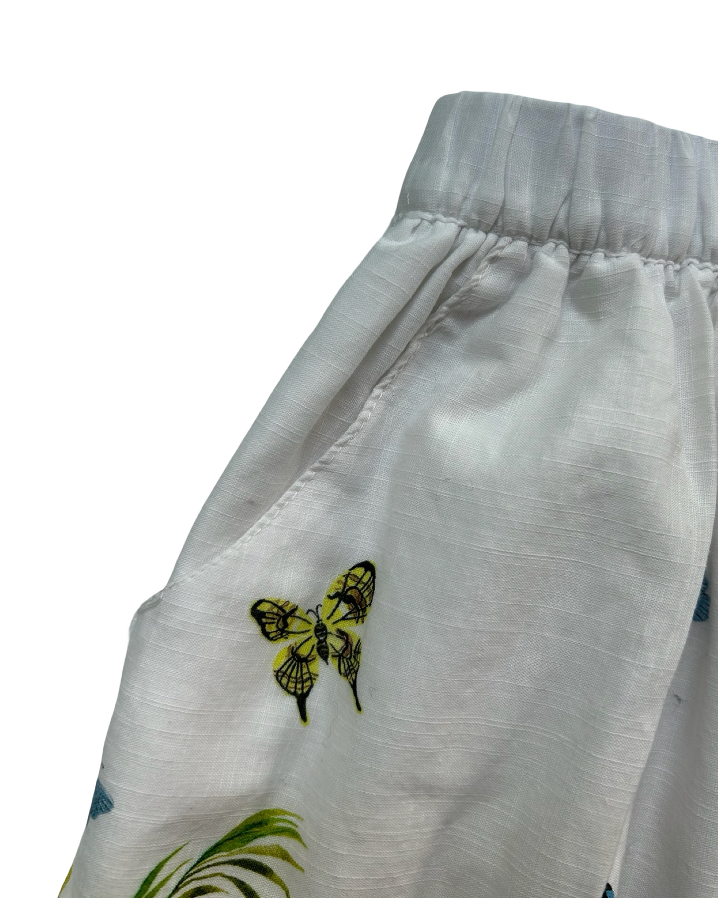 4T-6T Toddler Girls H&M Nathalie Lete Butterfly 🦋 And Flowers Skirt