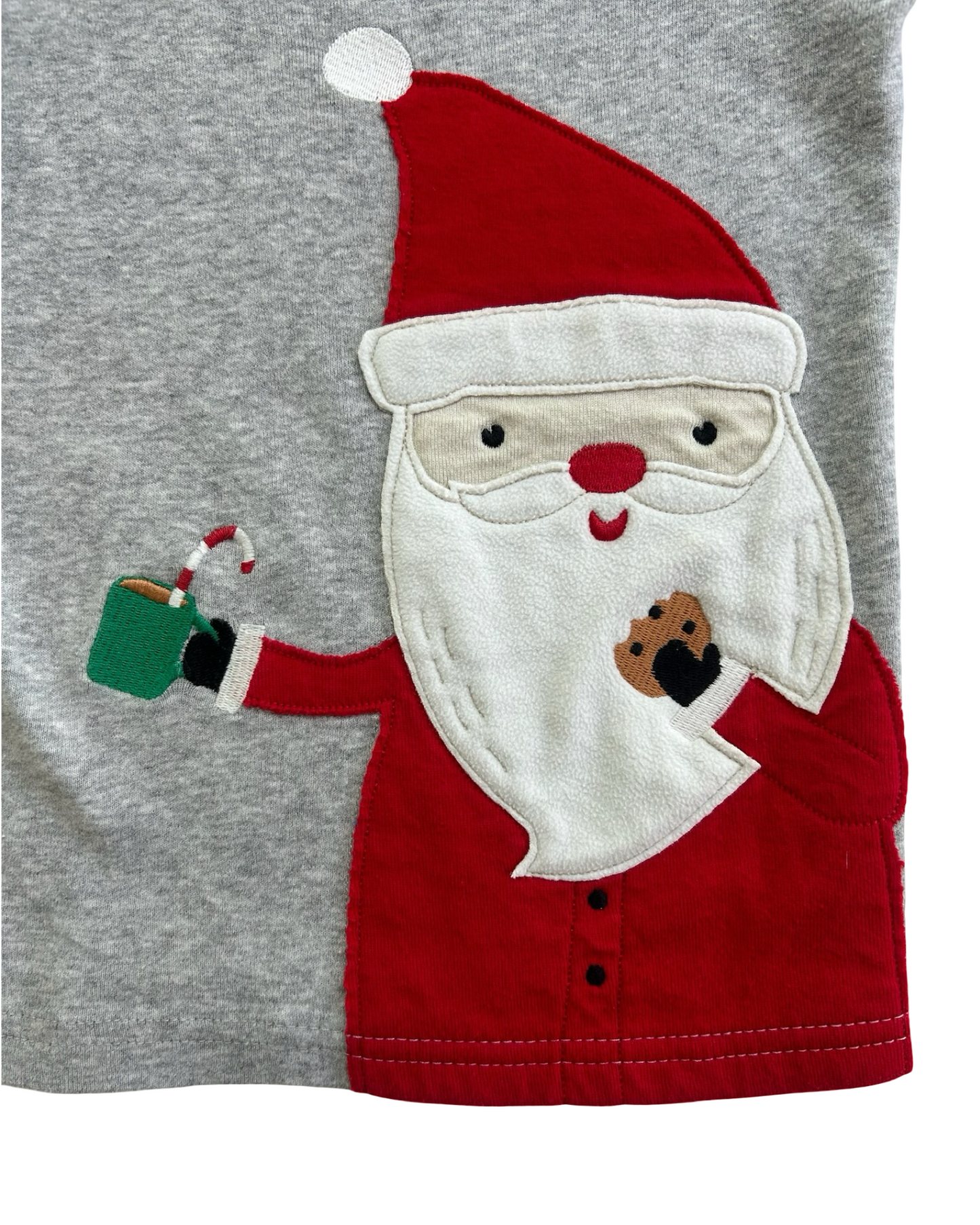 4T Toddler Boy Carter’s Just One You Striped Santa Claus Christmas Pajamas 2 Pieces Set NWT.